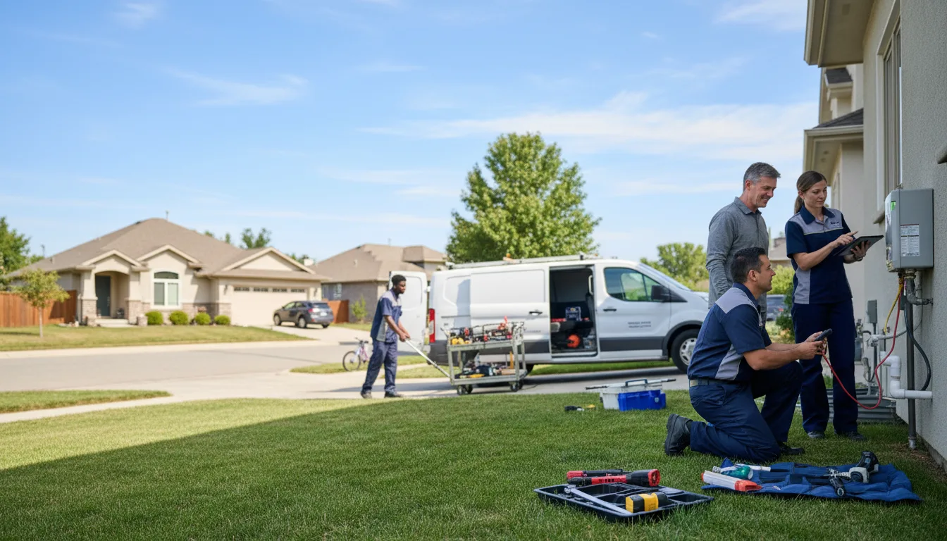 Tankless water heater service in Woodbine, GA